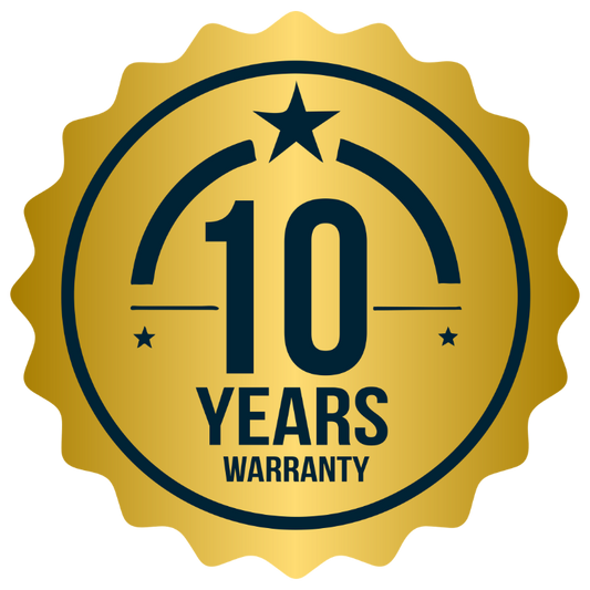 Free 10-Year Warranty